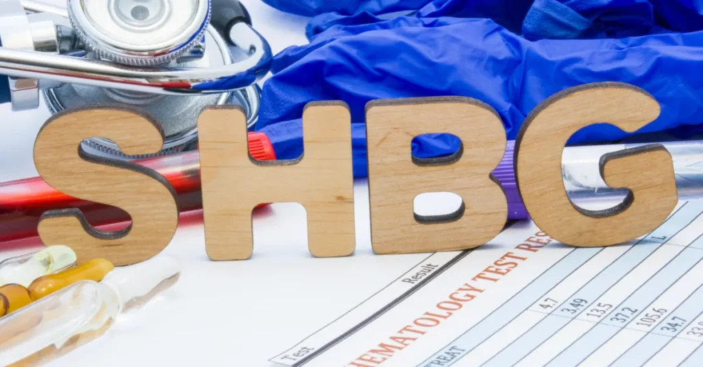 Napis SHBG (Globulina wiążąca hormony płciowe)